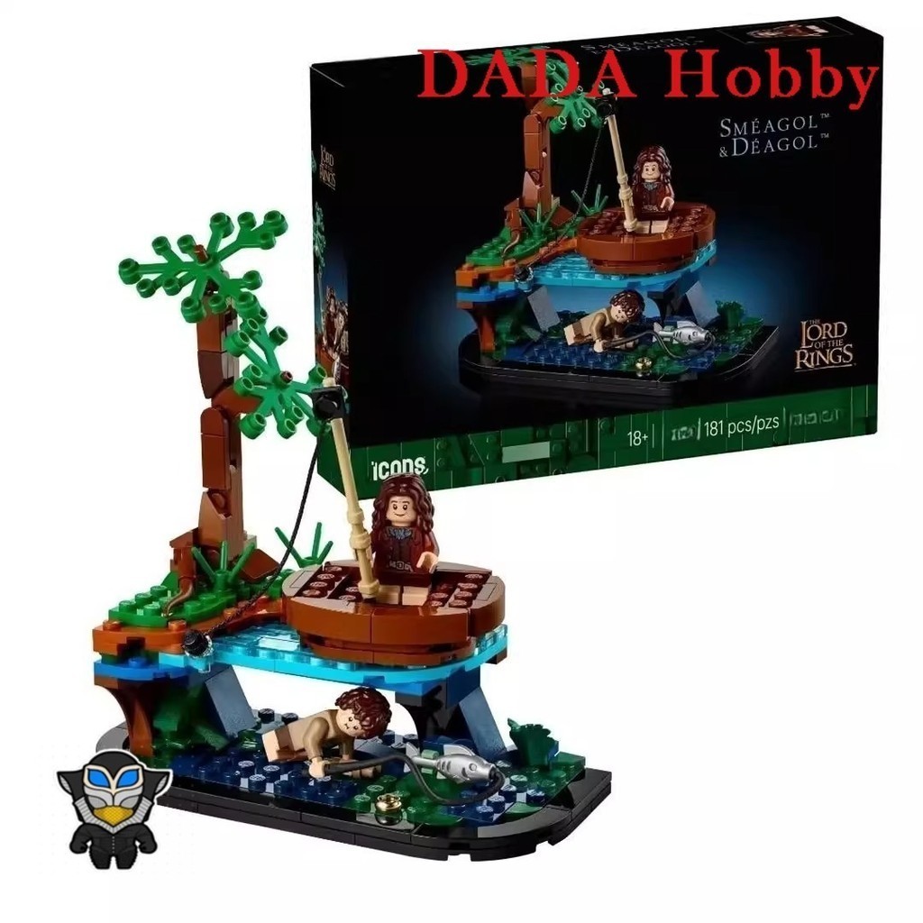 DADA Hobby DH3X เข้ากันได้กับ 40761 The Lord of the Rings: Sméagol & Déagol Building blocks EQ1