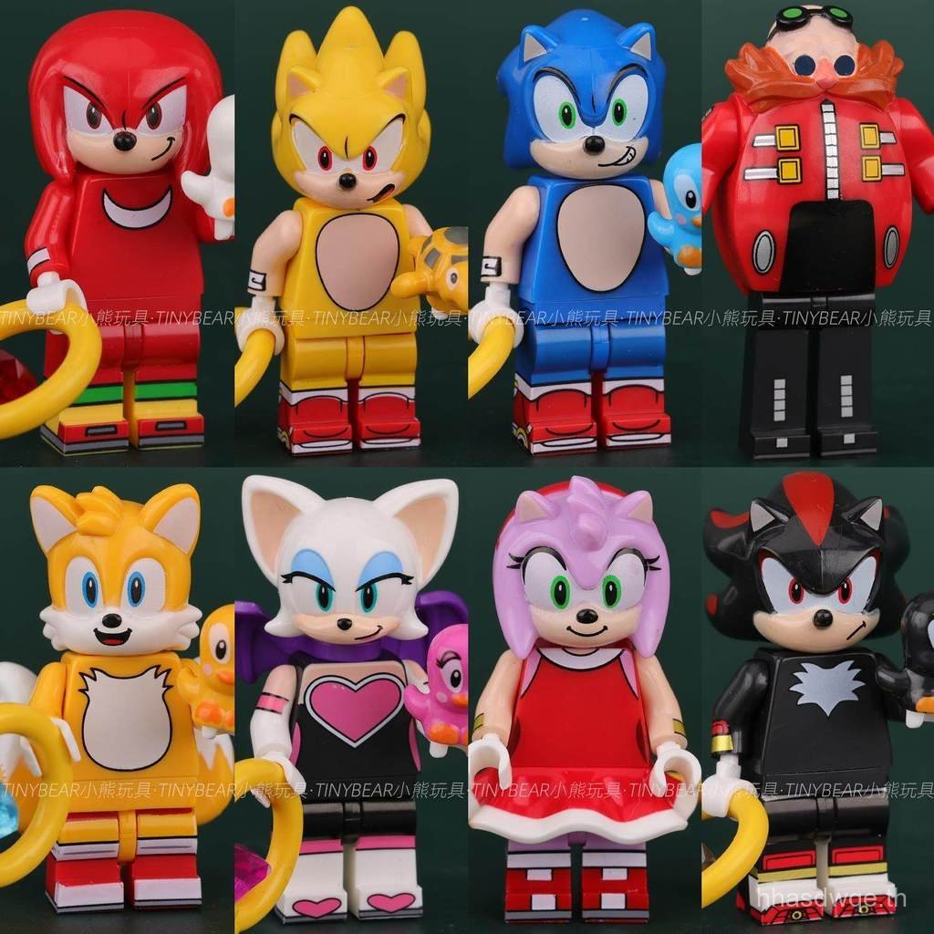 ขายดีในประเทศ Third-Party Building Block Minifigure Super Sonic Dr. Egghead Luji Nac Amy Chate Puzzl