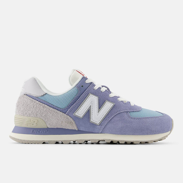 New Balance 574 Men Women Sports Casual Shoes Retro Comfort Suede Blue Purple [U574BLG]!