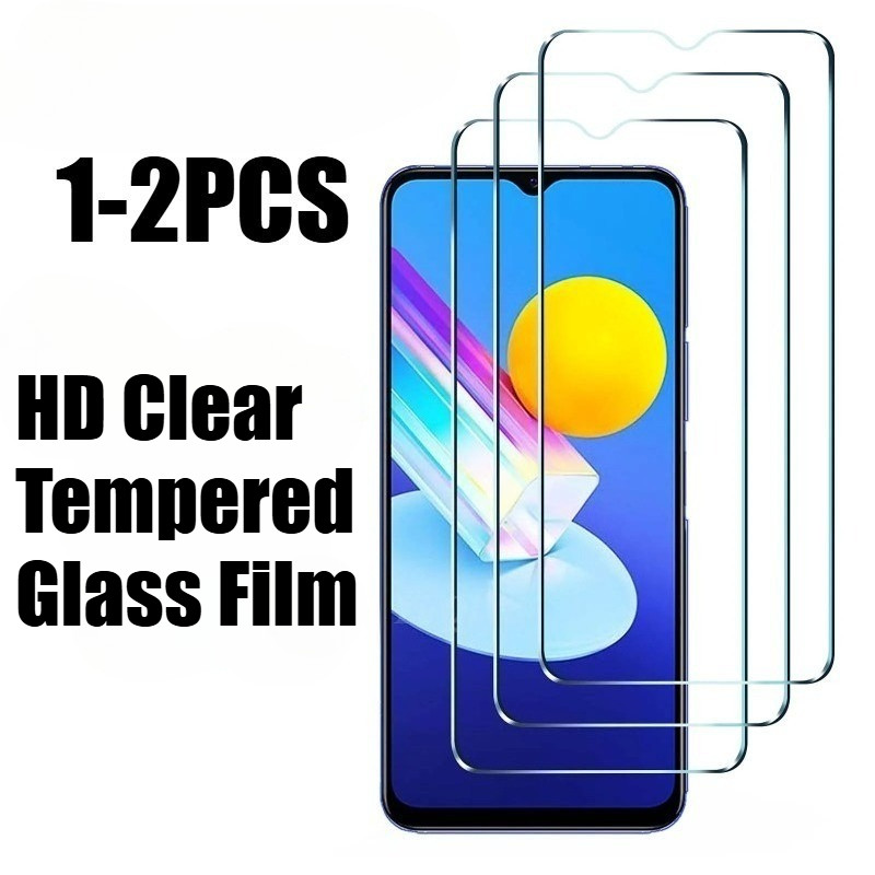1-2 ชิ้น HD ฟิล์มกระจกนิรภัยใสสําหรับ T-Mobile REVVL Revvlry + 4 4 + 6 6x 7 V + Pro 5G คลุมทั้งหมดขอ