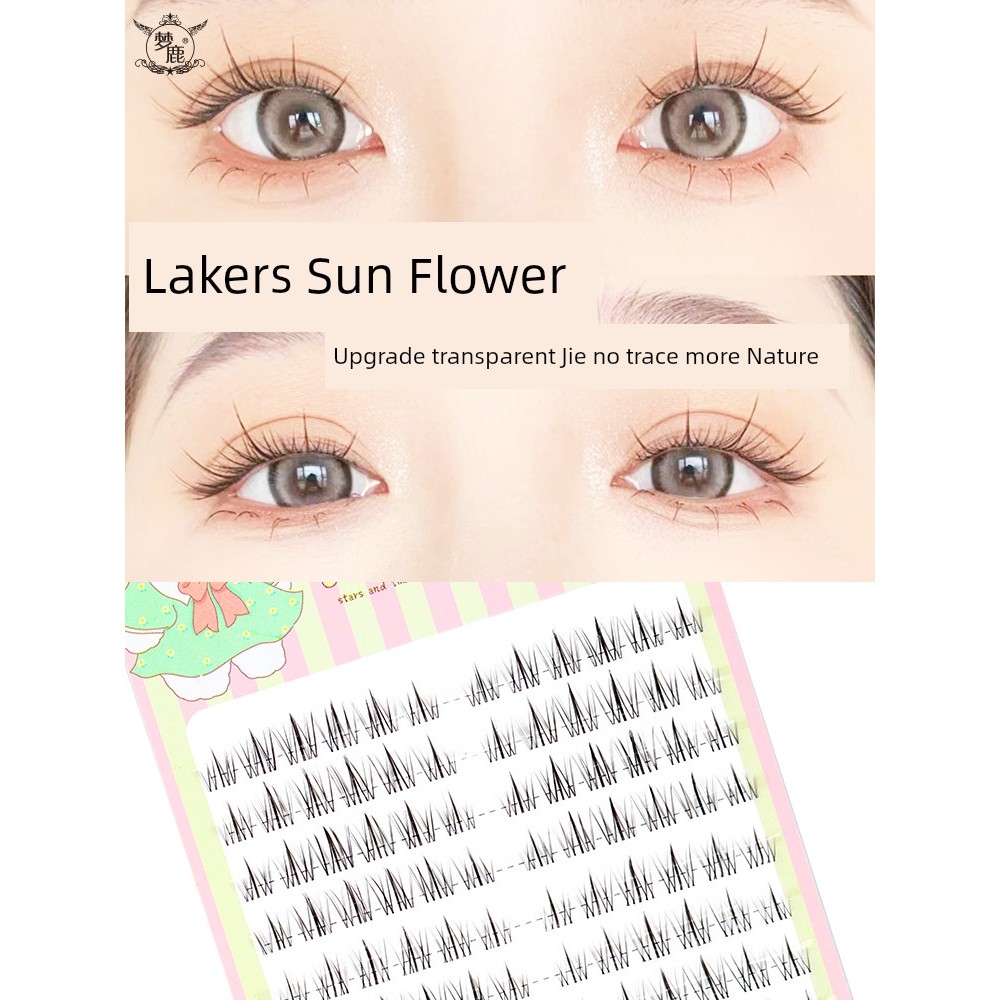 ขนตาปลอม wosado Menglu Sunflower ขนตาปลอมใสความจุขนาดใหญ่