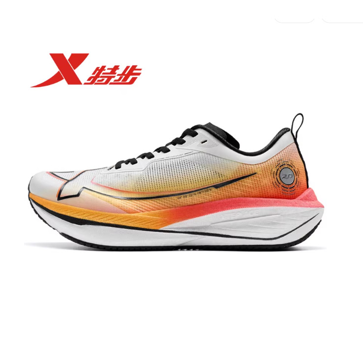 XTEP/Special Walking One Piece Molding รุ่นที่สอง 丨 รองเท้าวิ่งรองเท้าผู้ชาย Rebound Shock Absorptio