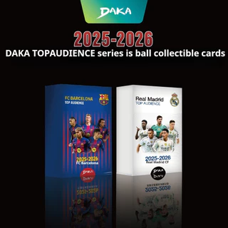 【ส่งด่วนกทม.】DAKA DAKA 2025-26 Game Season TOP AUDIENCE Series Star Card Royal Madrid & Barcelona