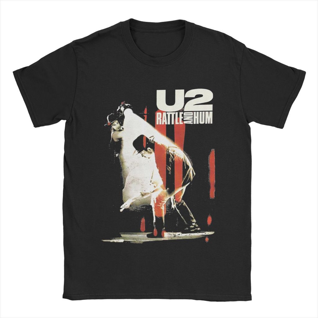S-5XL U2 Band T Shirts Men Cotton Casual T-Shirt O Neck Tee Shirt Short Sleeve Clothing 4XL 5XL 6XL