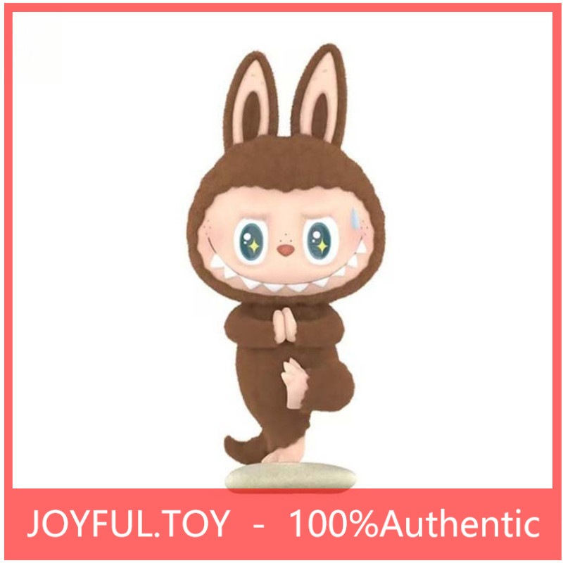 [secret] POPMART LABUBU Lazy Yoga Series Figure Toy Mystery Box Gift