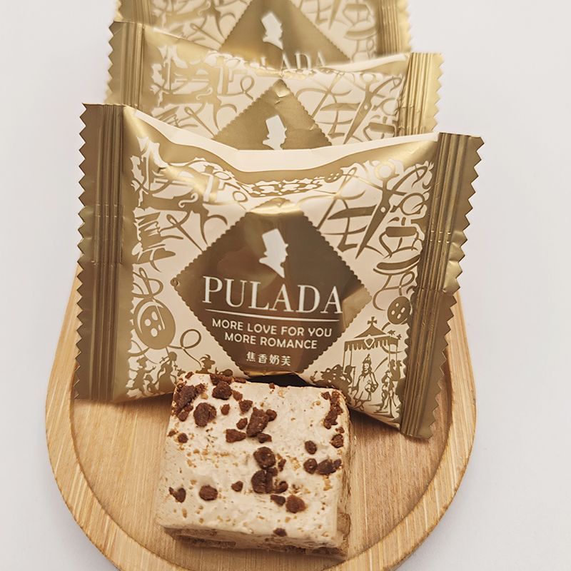 ใหม่สําหรับปี 2026 UK PULADA PULADA Caramel Milk Fu Casual Snacks Bulk Snowflake Crisp Wedding Candy