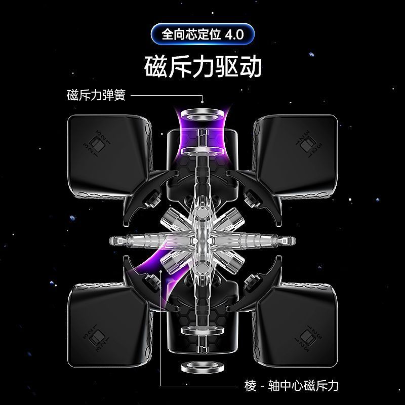 กุ้ยโจว หวนไซ เทคโนโลยี ร่วม., จํากัด GAN14Maglev Flagship Magnetic Third-Order Rubiks Cube Smooth Q