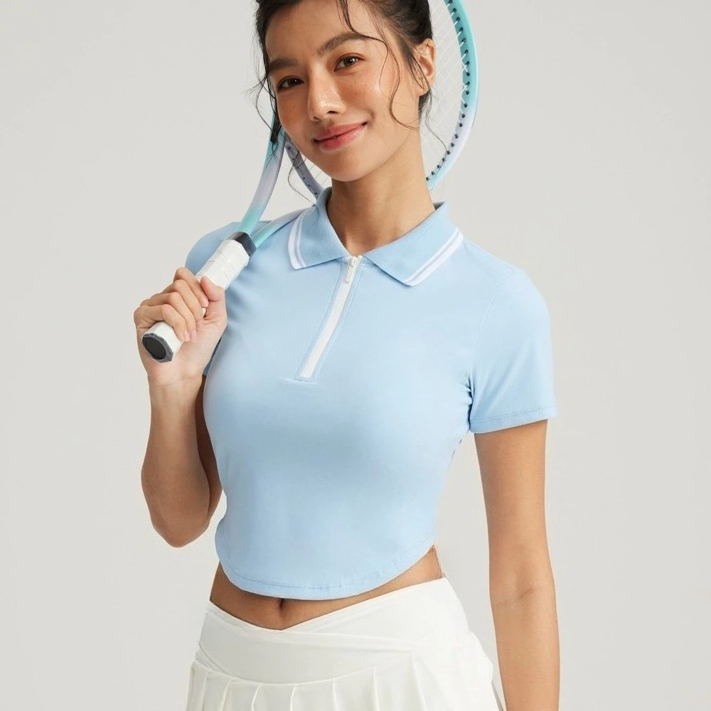 AirActive GraceFlex Tee เสื้อกีฬาคอปก Dry-Fit ออกกำลังกาย thumbnail 3