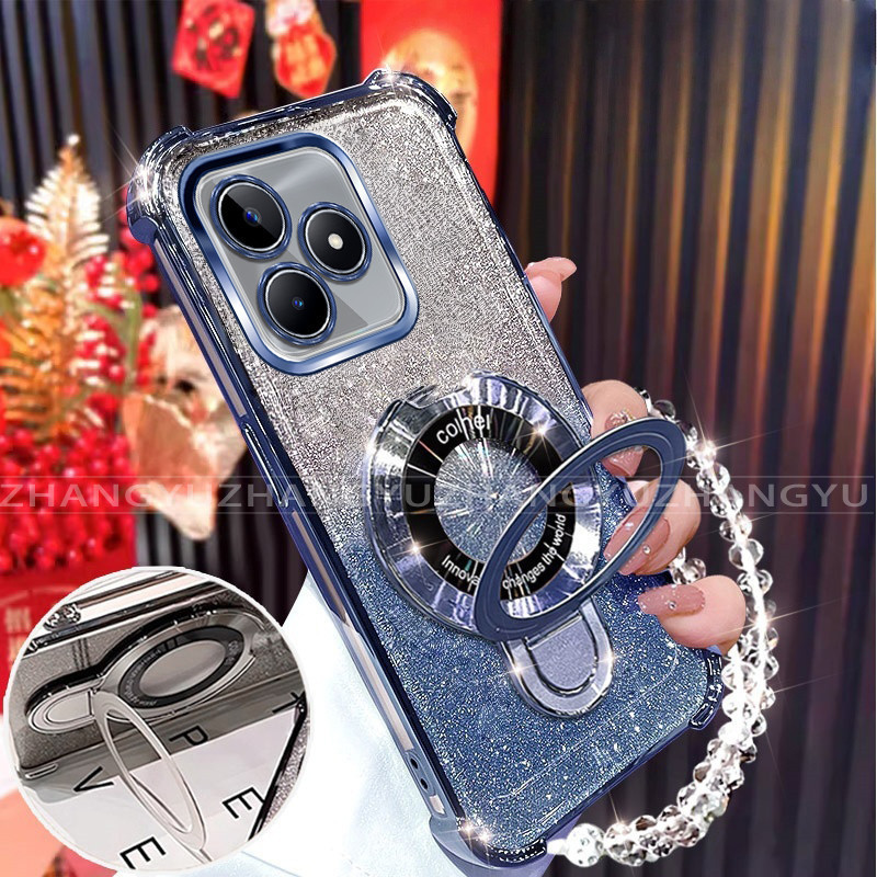 สําหรับRealme C53 C51 หมายเหตุ 50 C55 C61 C63 Narzo N63 C65 C67 c75 14x neo 7 เคสโทรศัพท์U-รูปไร้สาย