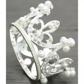 มงกุฎประดับตกแต่ง ขนาดเล็ก 5.4cm x 3.8cm ตกแต่งดอกไม้ ตกแต่งเค้กวันเกิด