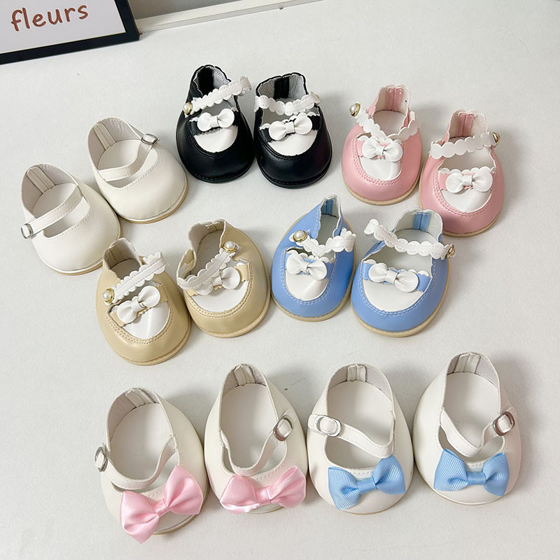 [เสื้อผ้าเด็ก ขายร้อน] Medium Lena Joint Bear Doll Accessories Star Dew Leather Shoes Belle Doll Pri
