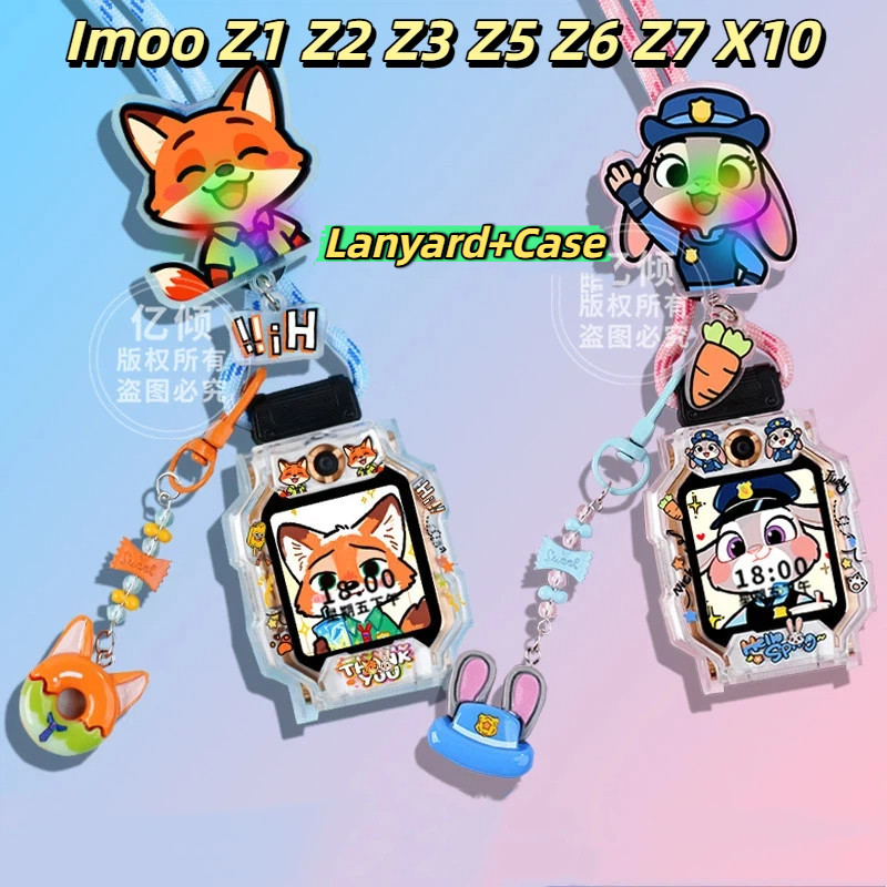 การ์ตูนสัตว์เมืองแขวน Imoo Z1 Z2 Z3 Z5 Z6 Z7 X10 Lanyards Imoo Z1 Z2 Z3 Z5 Z6 Z7 X10 สัตว์บ้า Lanyar