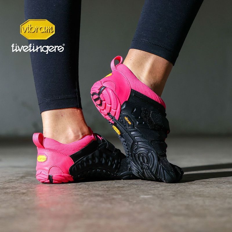 Vibram Five-Fingers รองเท้าผ้าใบระบายอากาศดี ป้องกันลื่น เหมาะสำหรับการฝึกซ้อมและสวมใส่ง่าย