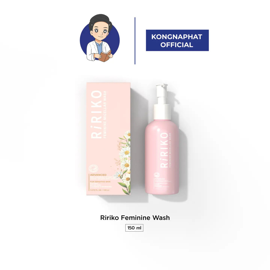 RIRIKO MICELLAR WASH - ผลิตภัณฑ์ทําความสะอาดจุดซ่อนเร้น Ririko Micellar Wash กลิ่นหอมหวานของน้ําผึ้ง