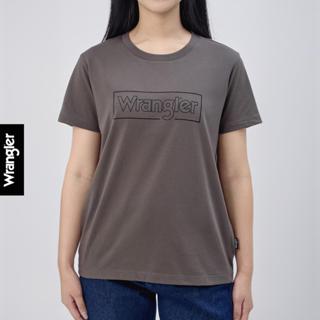 WRANGLER เสื้อยืดแขนสั้นผู้หญิง ทรง Regular รุ่น WR F425WTSS…