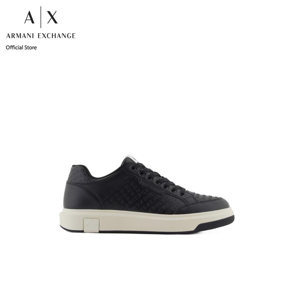 Armani Exchange รองเท้าผ้าใบผู้ชาย รุ่น XM001722-AF17537-UC001 - สีดำ