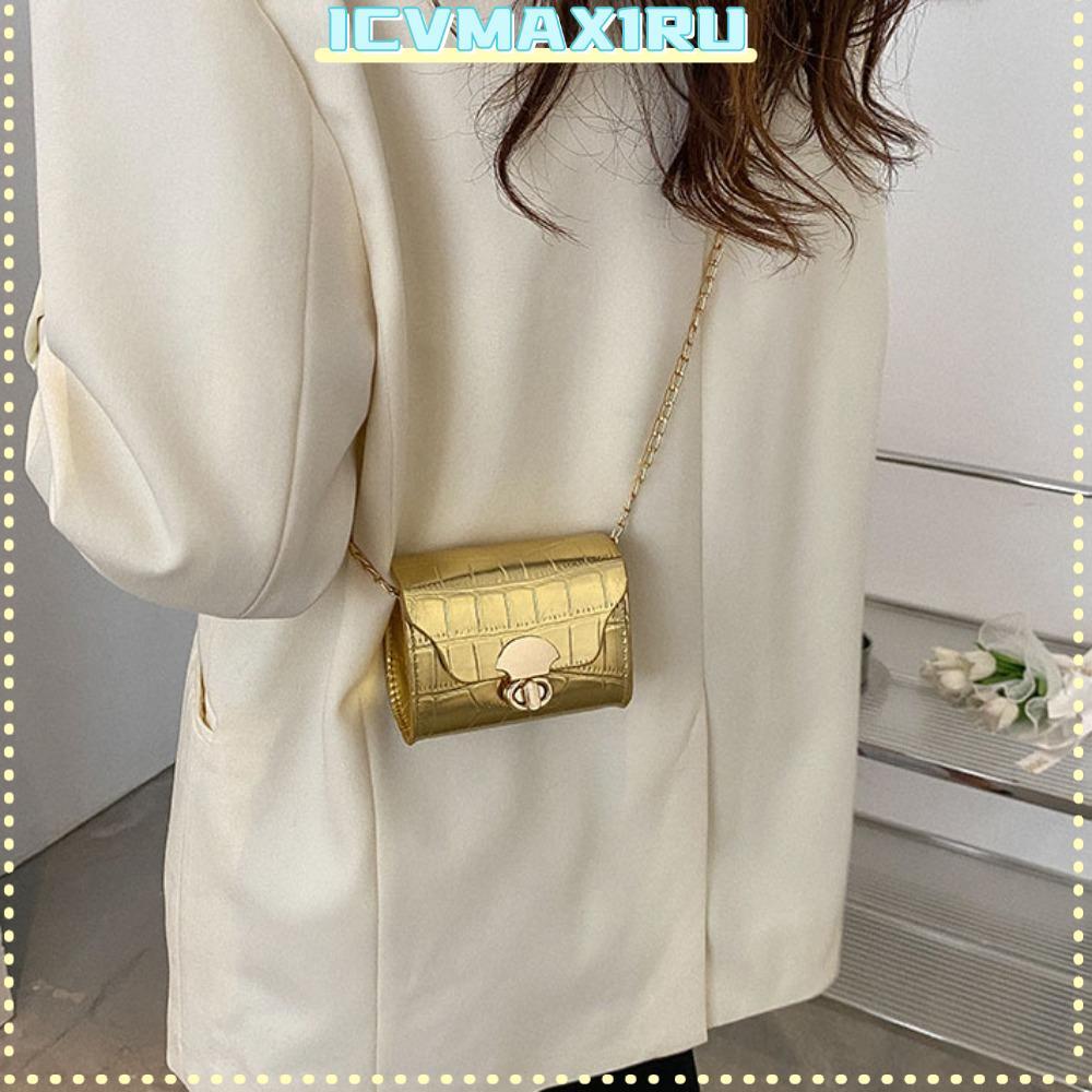 ICVMAX1RU Underarm Bag, Mini กระเป๋าสะพายอินเทรนด์, 2024 Casual Commuting Bag ชีวิตประจําวัน