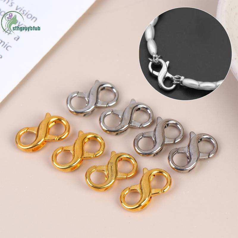STHB โลหะรูปแปดกุ้งก้ามกรามสําหรับพวงกุญแจ DIY หัตถกรรมเครื่องประดับ Secure Fastener สําหรับ Handmade โครงการ TH