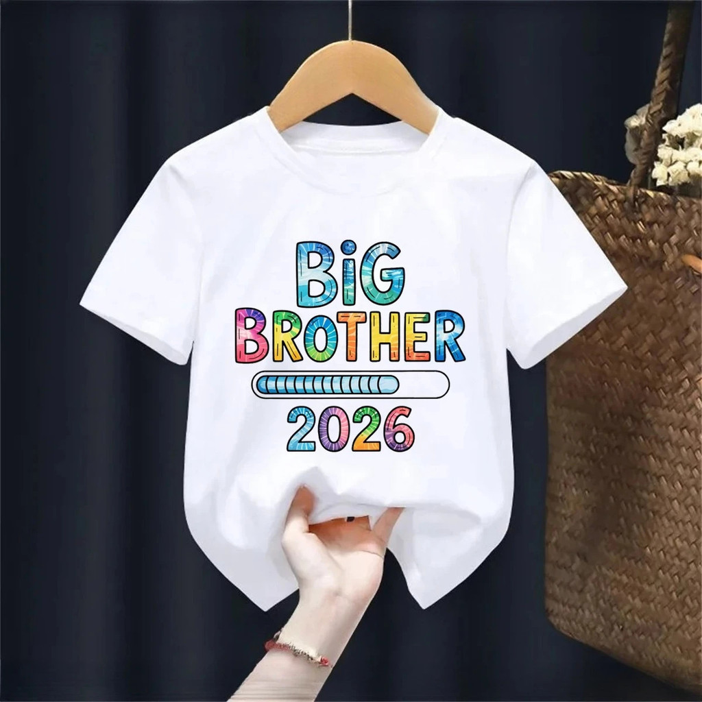 Big Brother Loading 2026 T-Shirt Boys, Promoted To Big Brother Shirt, I'M Going To Be A Big Brother 