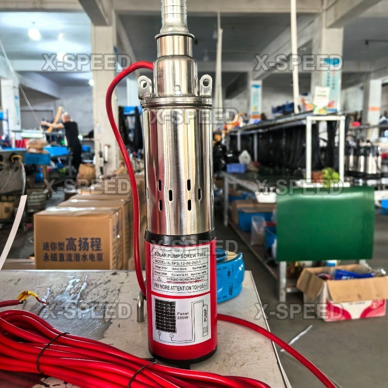 ปั้มบาดาลสกรู Submersible 1500 ลิตร/ชม!! ท่อออก1'' สแตนเลสไม่เป็นสนิมปั๊มน้ำ ปั้ม จุ่ม ปั้มแช่ ปั๊ม ไดโว่ ปั๊มบาดาล