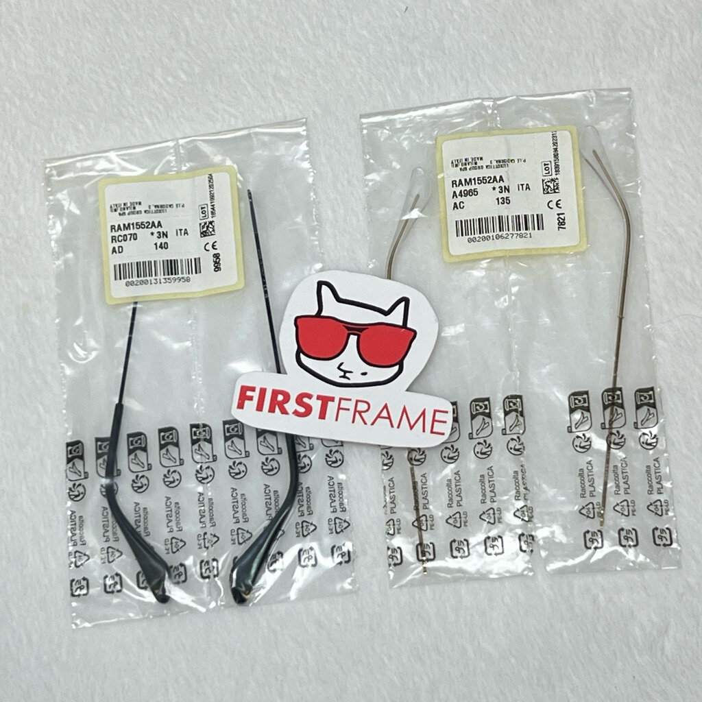 อะไหล่แท้ ขาแว่น RB3025 , RB3026 จำนวน 1 คู่