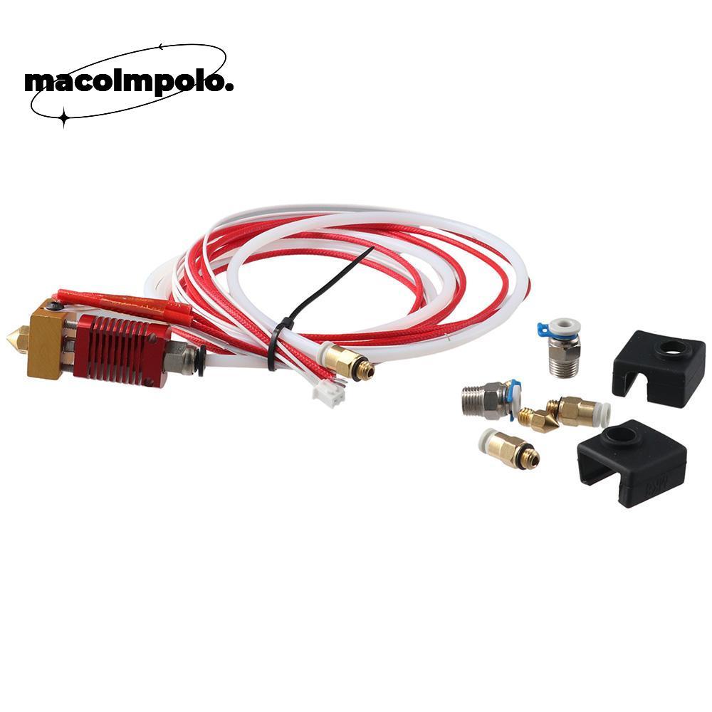 ประกอบ Extruder, 0.4 มม.Ender 3 หัวฉีดนิวเมติก Couplers Ender-3 Hotend ชุด, ราศีมังกร Bowden PTFE ท่