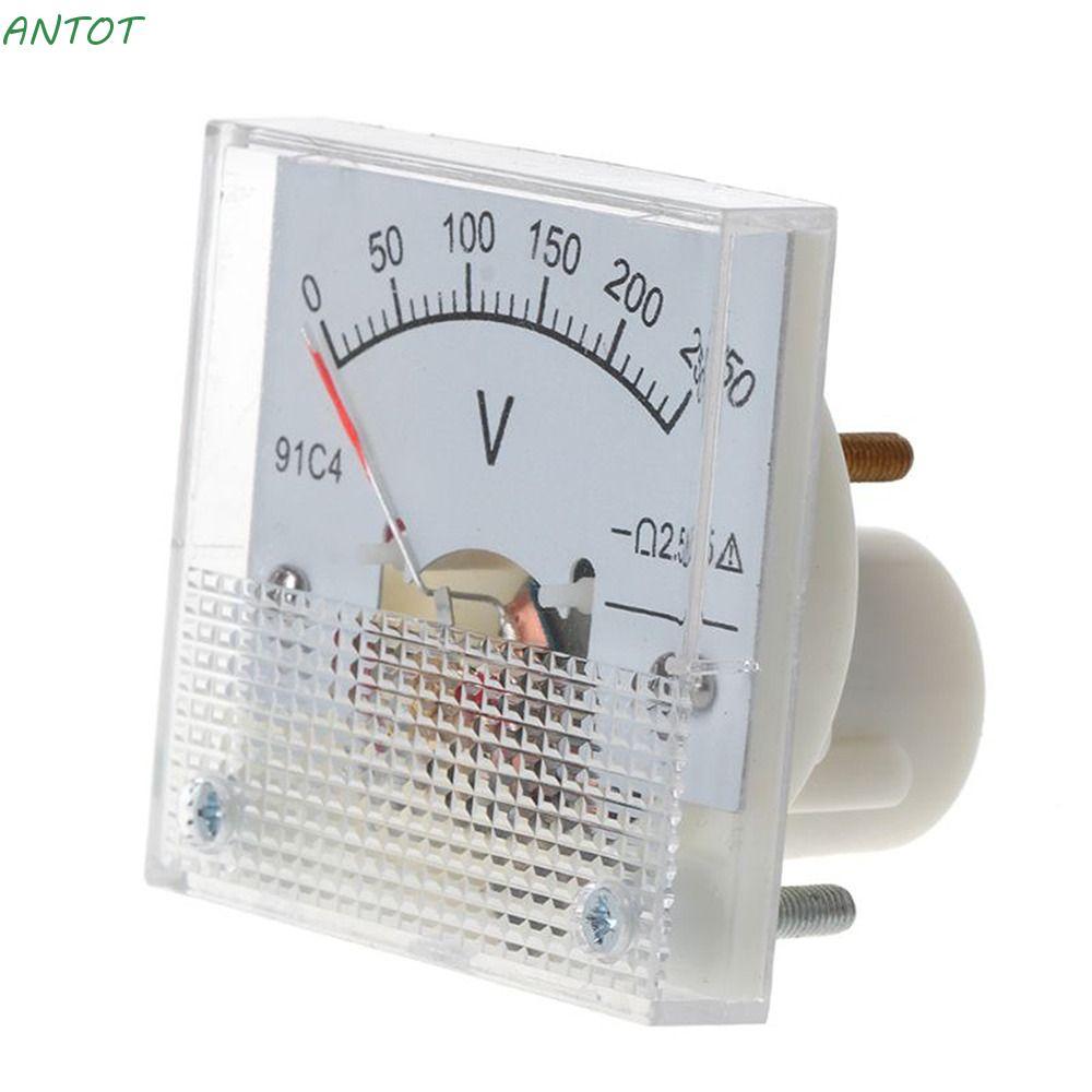 ANOT DC โวลต์มิเตอร์, 0-5V 20V 30V 100V 150V 250V 91C4-V Analog แผงเมตร, เครื่องมือวัด Pointer Type Class 2.5 ความแม่นยําแรงดันไฟฟ้า Home