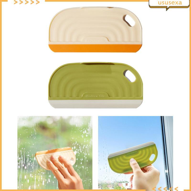 [Ususexa] Mini Wiper Board Glass Cleaner เครื่องมือทําความสะอาดขนาดกะทัดรัดน้ําหนักเบาน้ํา Wiper Scr