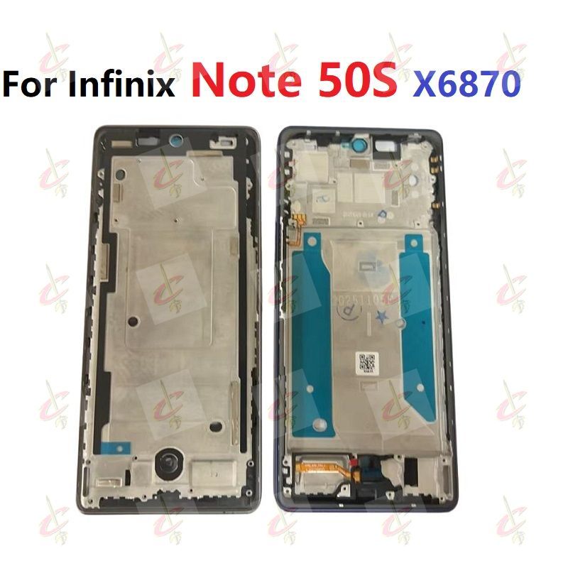 กรอบหน้า LCD สําหรับ infinix Note 50S 5G Body Bezel Plate X6870