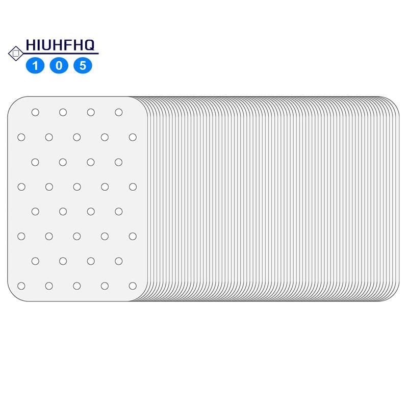 Hiuhfhq106 กระดาษFryer,กระดาษรองทอดอากาศสําหรับ Foodi Dual Air Fryer DZ201,DZ401 Air Fryer Liners กร