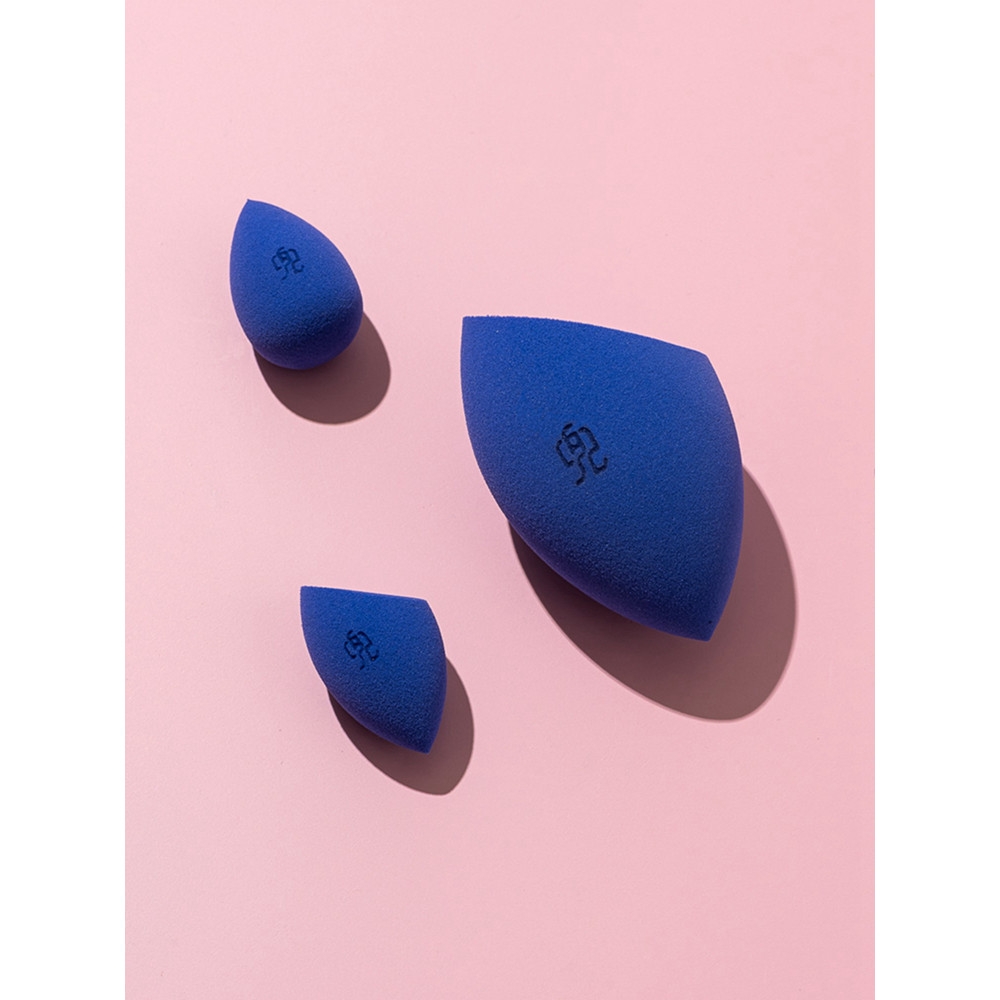 Star Doubulu Beauty Egg Bevel Cut ขนาดเล็ก Mini Water Drop คอนซีลเลอร์แต่งหน้าฟองน้ํา Klein Blue ไม่
