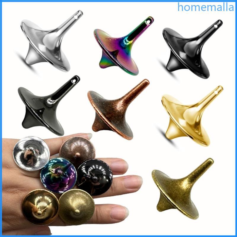 HO โลหะ Fignertip Spinner Smooth Spinner Antistress ความเข้มข้นเครื่องมือแบบพกพาสําหรับผู้ใหญ่และเด็ก