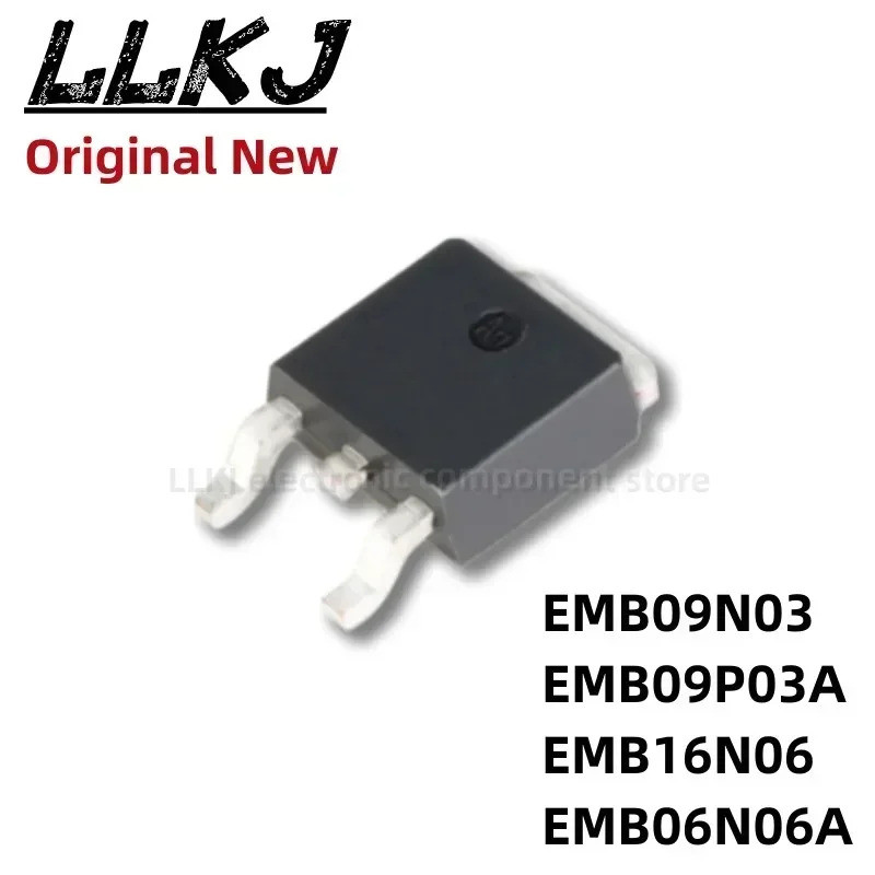 1-5PCS EMB09N03 EMB09P03A EMB16N06 EMB06N06A TO252 MOS Fet Field Effect ทรานซิสเตอร์