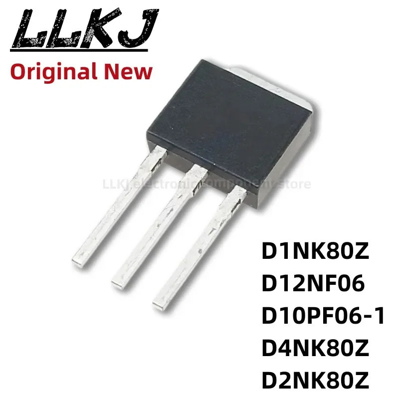 1-5PCS STD1NK80Z STD12NF06 STD10PF06-1 STD4NK80Z STD2NK80Z TO251 MOS FET TO-251 Field Effect ทรานซิส
