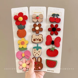 กิ๊บติดผมเด็กแบบเหนียว Velcro น่ารัก