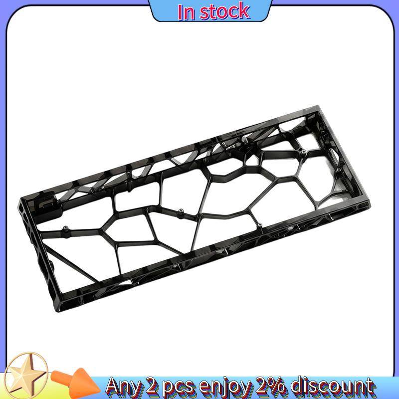 ในสต็อก-แป้นพิมพ์โปร่งใสสําหรับ GH60 Wooting60 MAD60 Hollow PC Keyboard Shell