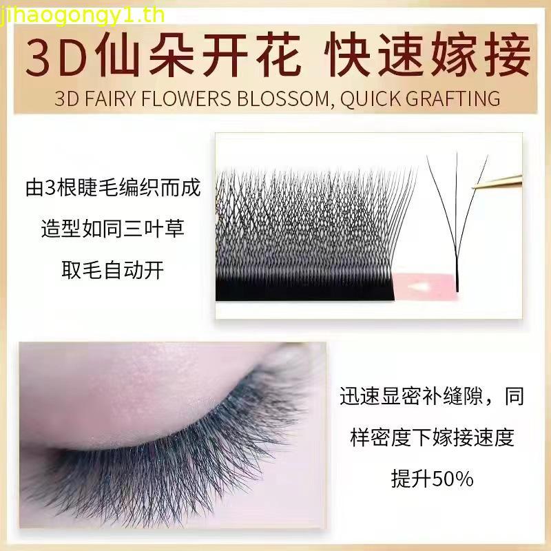 Root Super Soft Blossoming 3d Grafting y Eyelash Fairy Clover ผสม 0.03 แพ็คเดี่ยวเฉพาะขนตาหนา Shop B