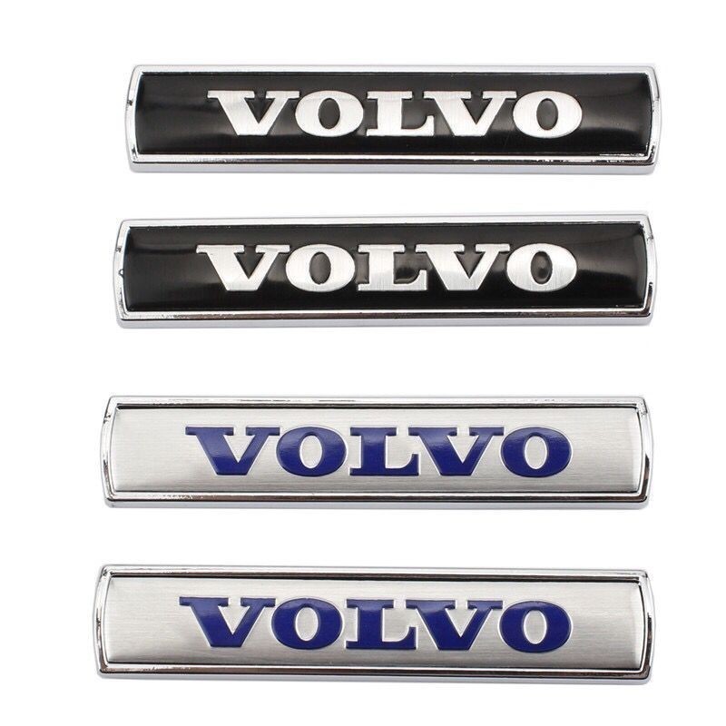เหมาะสําหรับ VOLVO S90 S60 xc60 xc90 v90 ดัดแปลง VOLVO Fender ป้ายด้านข้างป้ายโลหะ