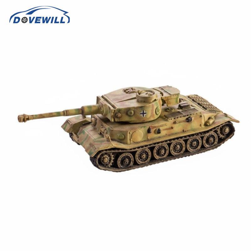 [Dovewill] 1/144 Scale Tank Model รายละเอียด WW2 Tank Model Movable Turret ตุ๊กตาสะสมสําหรับนักสะสม,