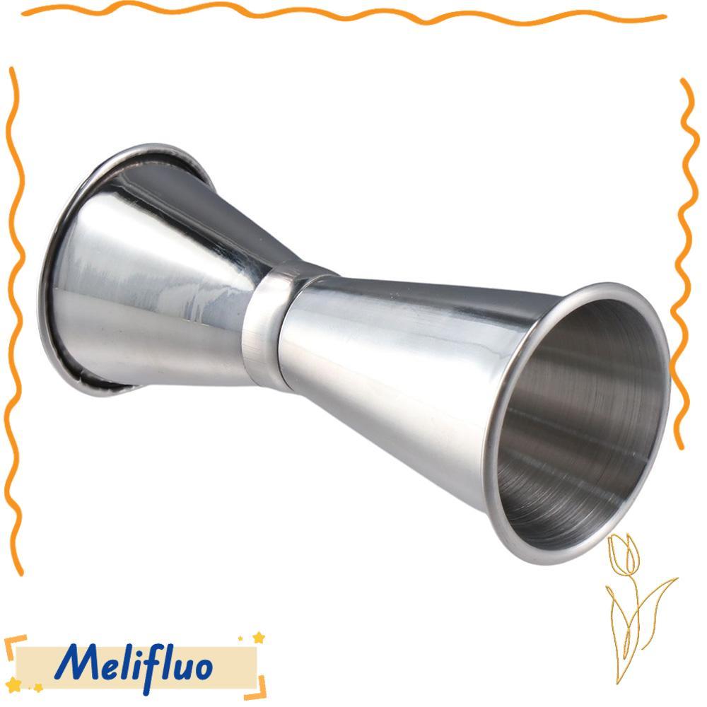 MELIFLUO Double Cocktail Jigger, การวัดสแตนเลสภายในบาร์วัด Jigger, วัด OZ/ML Shot ญี่ปุ่น Jigger Par