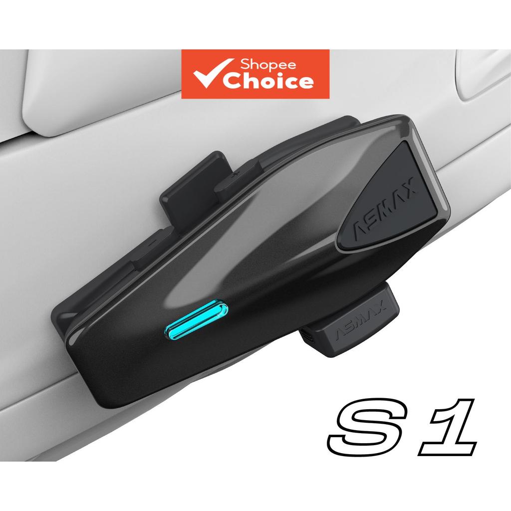 ASMAX S1 หมวกกันน็อคบลูทูธลดเสียงรบกวนสําหรับขี่มอเตอร์ไซค์