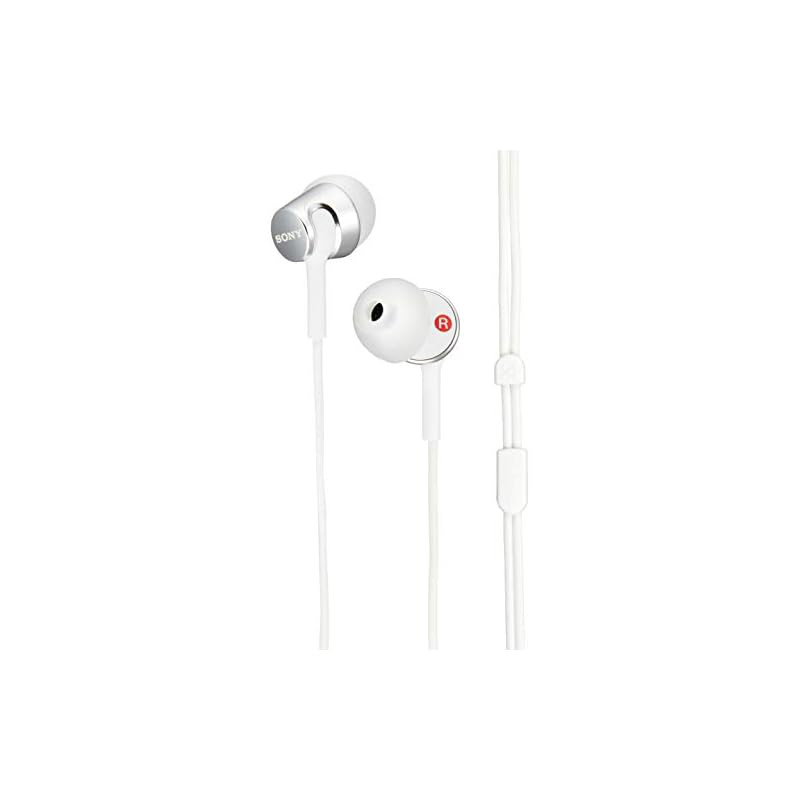 Sony Wired Earphones MDR-EX155: Canal Type, White MDR-EX155 W
