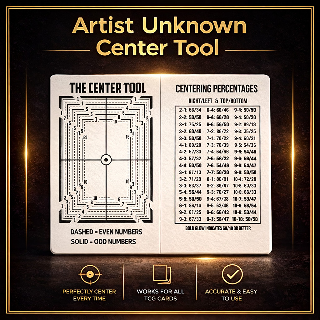 Artist Unknown Center Tool - Card Gradient/Centralizing Tool