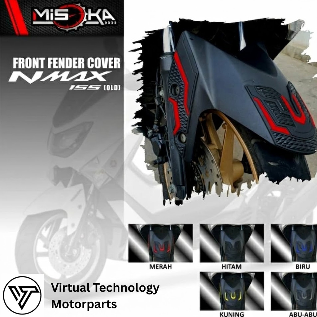 ฝาครอบบังโคลนหน้า Misoka Nmax 155 บังโคลนหน้ายางเก่า Yamaha Nmax