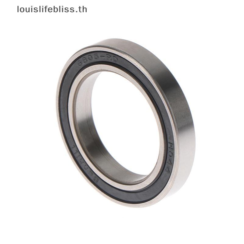 Louislifebliss 6805-RD แบริ่ง 25*37*6 มม. 6805RD เฉพาะจักรยาน Bottom Braet Bearings 6805 RD ( HT2 / 