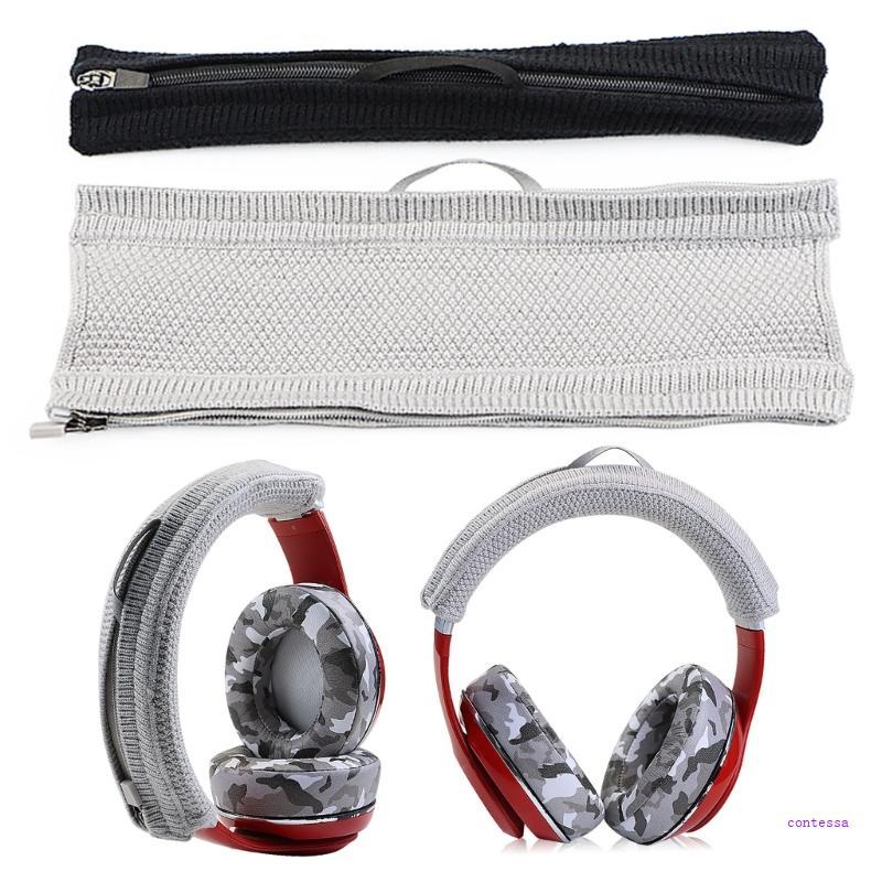 CON ป้องกันแถบคาดศีรษะแถบคาดศีรษะเบาะรองนั่งแขนสําหรับ HD700 HD800 1000XM2 XM3 XM4 หูฟัง