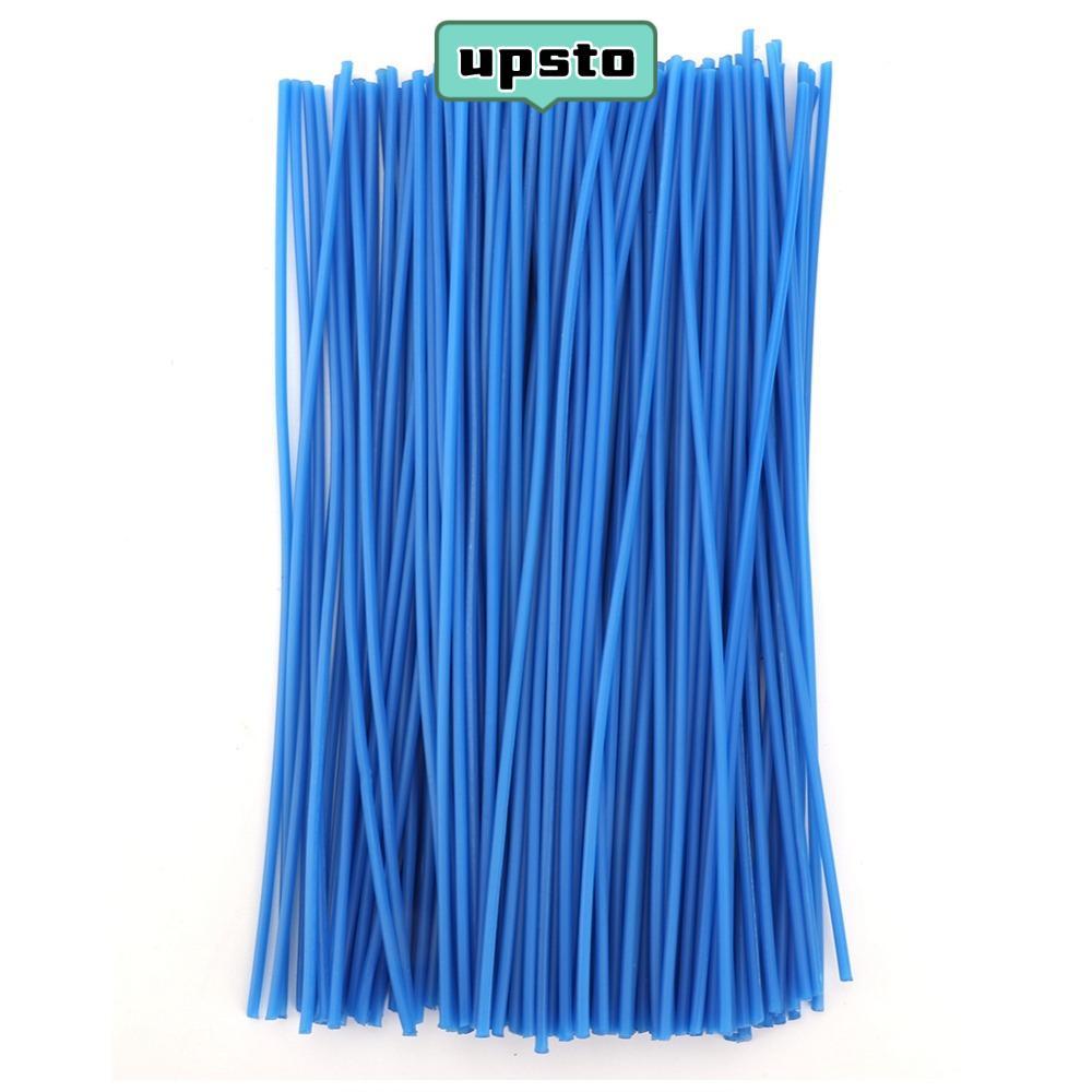 สายขี้ผึ้ง.UPSTO Dewax สีฟ้า ขนาด 1 มม. และ 2 มม., เครื่องมือสำหรับงานจำลองและการทำงานช่างทองในเวิร์
