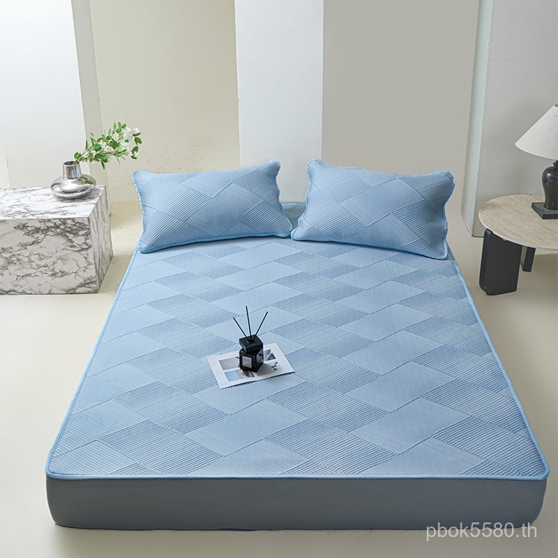 Pe สไตล์ใหม่ Kege Cool Mat Lun โมเลกุล Chongling สีทึบลําดับ B-High Bed Simple 2026 รูปแบบชุดกลางสาม