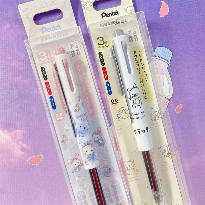 Japan Paton Sad Circus Limited Multi-Function 3 สีโมดูลปากกาเจล ENERGEL