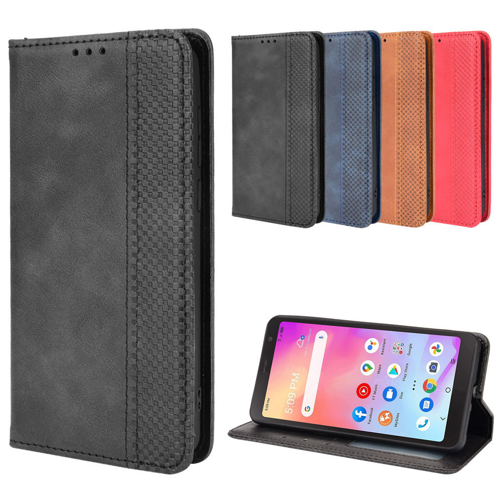 เหมาะสําหรับ TCL A30 เคสโทรศัพท์ TCL A3X โทรศัพท์หนังกรณีแม่เหล็กพลิกการ์ดป้องกันกรณีการค้าต่างประเท